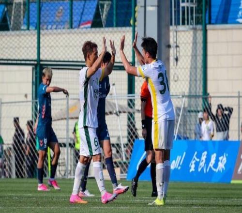 北京國安客場2比1戰勝大連可為，晉級足協杯八強