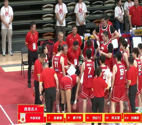 中國女籃：劉禹彤6中1險勝，張子宇高效24+11，NCAA球員首秀