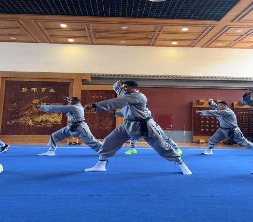 又有NBA球星造访少林寺!马刺队凯尔登约翰逊中国修行之旅首站抵达嵩山,体验中国功夫还获赠宝剑,此前文班亚马、杰伦布朗均与少林寺结缘