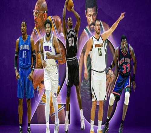 美媒排NBA历史20大中锋:天勾指环王大帅前三,约基奇第7