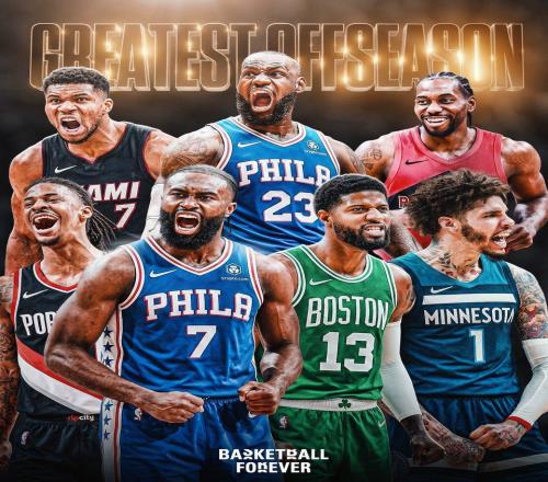 盘点NBA新赛季五大夺冠热门:76人、马刺领跑,骑士、热火上榜