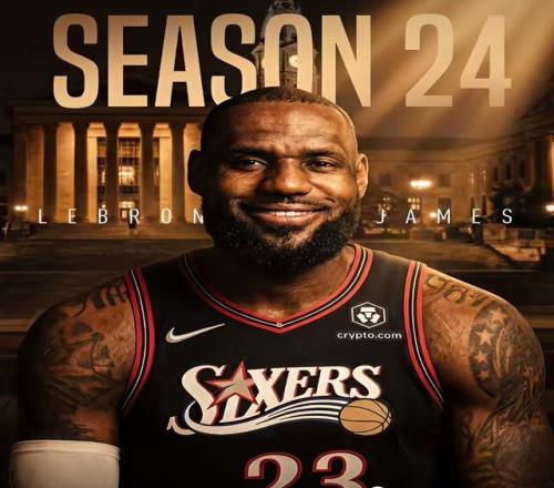 NBA球星詹姆斯首次回应加盟76人:曾以为职业生涯已经结束,“这是我的最后一次决定”,接受大幅降薪冲击第五冠其合同2年800万美元