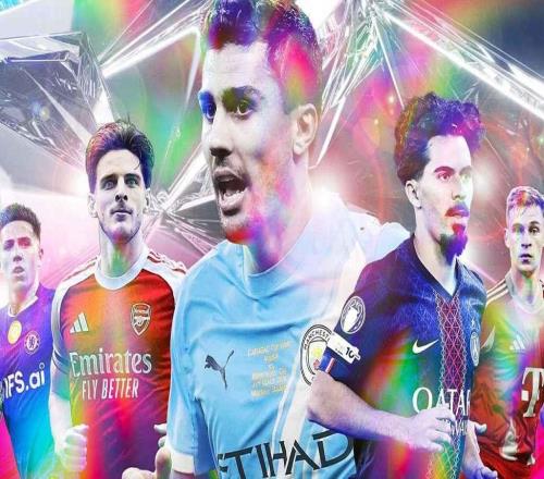 ESPNFC100中场榜:维蒂尼亚第1,赖斯第2