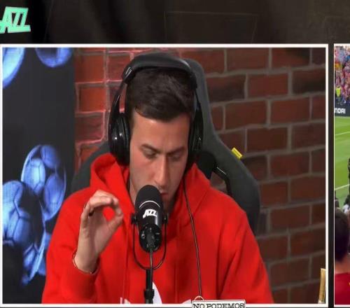 记者:马竞劝小蜘蛛别接近球迷,他们拿了一堆老鼠玩具准备扔他