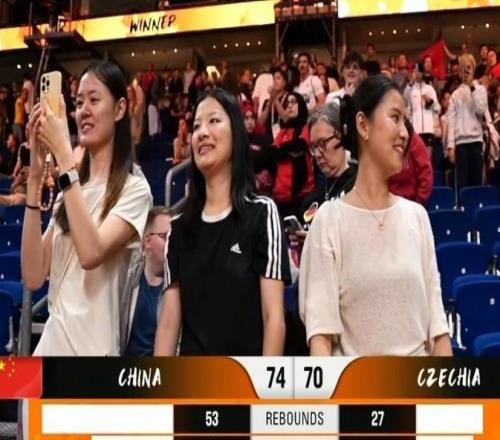 53比27!中国女篮篮板近乎翻倍,加时险胜捷克