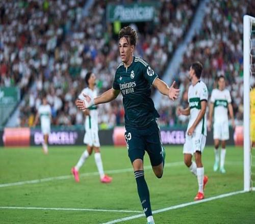 继劳尔后,埃斯皮成皇马第2位单季两次联赛补时制胜的西班牙人