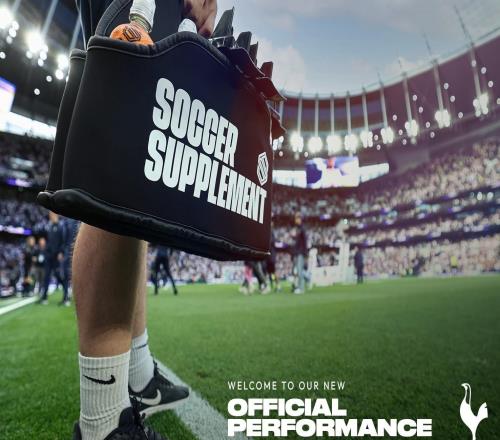 热刺官方:SoccerSupplement成为官方表现营养合作伙伴,签约三年