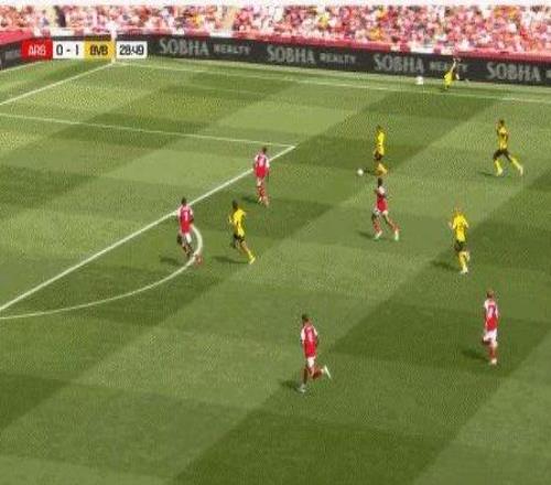 【酋长杯】新援措利斯助攻加造点阿森纳2比3负多特