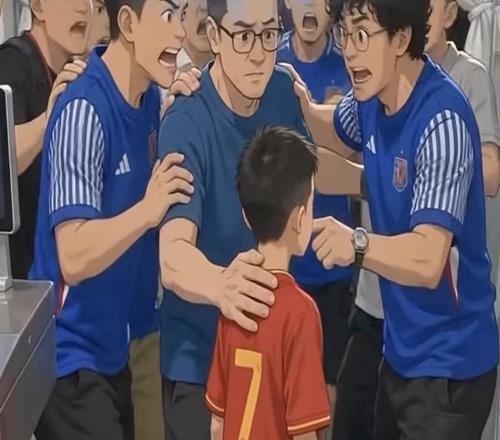 遭申花球迷围攻！小球迷父亲：无心之举我不会傻到穿海港衣服