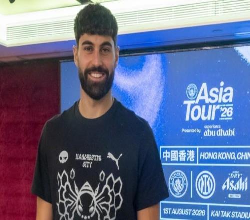 格瓦迪奥尔：之前没想到香港有这么多曼城球迷，我一定会再来