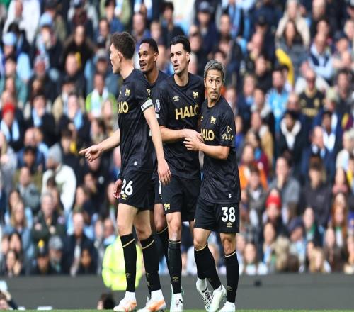 战曼城进球，前田大然成为第14位在英超进球的日本球员