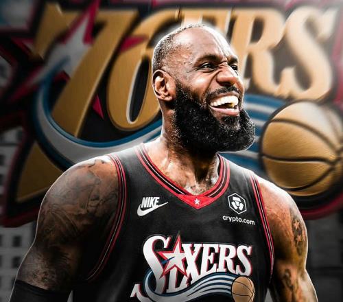 2年800万美金！老詹刷新4项NBA纪录，76人不夺冠便是失败