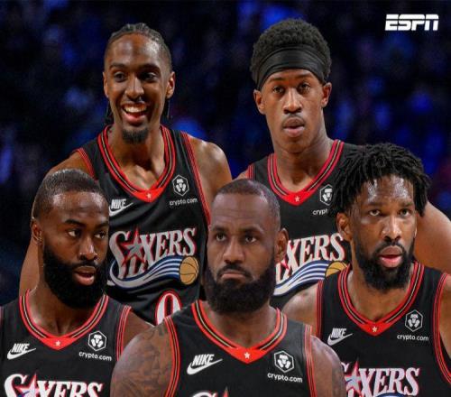 重磅！詹姆斯2年800万加盟76人，费城组建超级4巨头剑指NBA总冠军