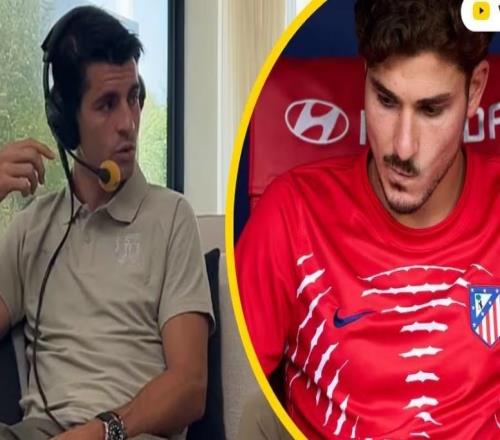 莫拉塔：我认为马竞球迷需要阿尔瓦雷斯，人生需要学会原谅