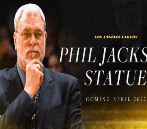 湖人官方：决定为传奇主教练菲尔杰克逊打造一座雕像
