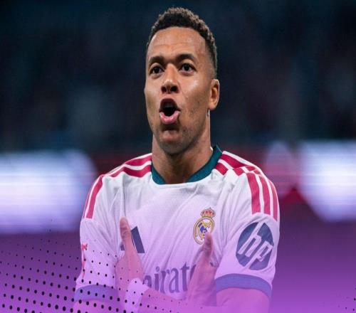 姆巴佩梅开二度，与拉菲尼亚并列射手榜首位